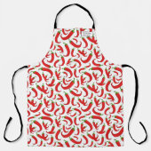 Tablier Balise Hatch New Mexico Chili Peppers with Name (Recto)