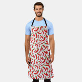 Tablier Balise Hatch New Mexico Chili Peppers with Name (Porté)