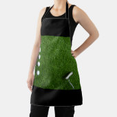 Tablier Balle de golf sur gazon vert (Insitu)
