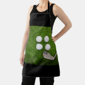 Tablier Balle de golf sur gazon vert (Insitu)