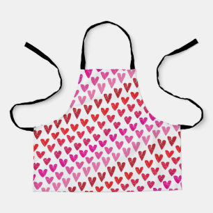 Tablier Balles et Squiggles Coeurs #1