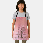 Tablier Ballet rose Chaussures danseuse élégante (Insitu)