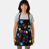 Tablier Ballons de fête colorés et étoiles (Insitu)