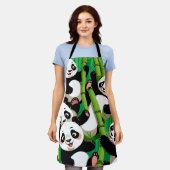 Tablier Bamboo Panda (Porté)