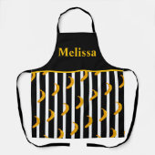 Tablier Bananes et citrons personnalisés (Recto)