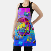 TABLIER BANDE DE CASSETTE DE LA VIEILLE ÉCOLE DES ANNÉES 8 (Insitu)