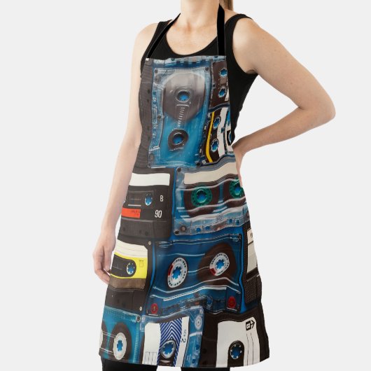 Tablier Bandes audio rétro (Insitu)