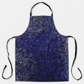 Tablier Bandes bleues endommagées dans leurs couleurs et l (Recto)