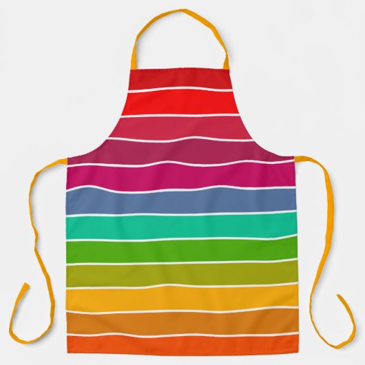 Tablier Bandes d'art pop (Recto)