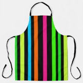 Tablier Bandes de néon (Recto)