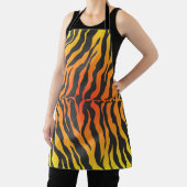 Tablier Bandes de tigres orange et noir (Insitu)