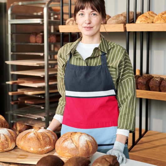 Tablier Bandes Décontractées multicolores