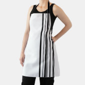 Tablier Bandes noires (Insitu)