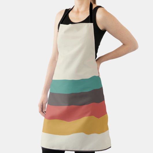 Tablier Bandes rétro classiques (Insitu)
