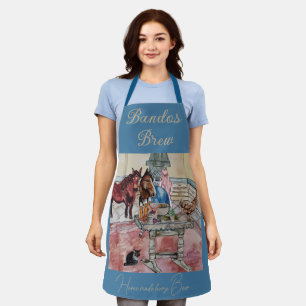 Tablier Bandos Beer fait maison cheval brasserie