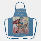 Tablier Bandos Beer fait maison cheval brasserie (Recto)