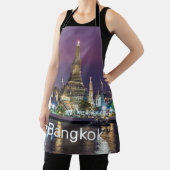 Tablier Bangkok Wat Arun Sunset BKK Thaïlande Souvenir (Insitu)
