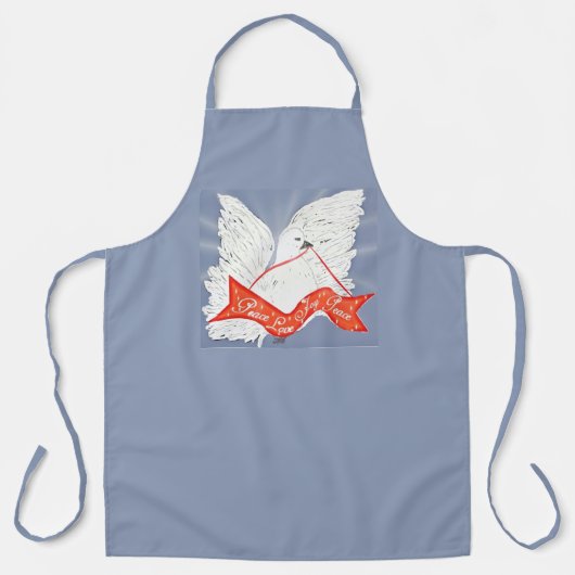 Tablier Banner Dove (Recto)