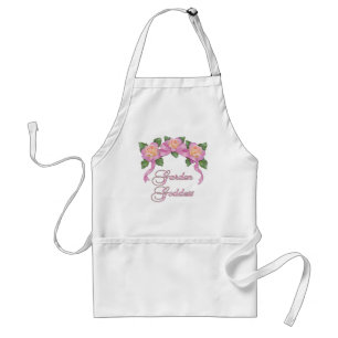 Tablier Bannière rose Déesse de jardin