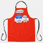 Tablier Banquet de l'église ou appréciation du pasteur Hum (Recto)