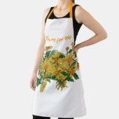 Tablier Baptisé Orange Daisy Apron (Insitu)