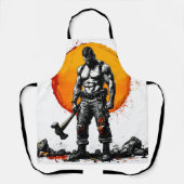 Tablier barbare guerrier fan médiévalTout sur imprimer tab (Recto)