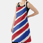 Tablier Barbe rouge et bleu (Insitu)