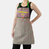 Tablier Barbecue Baking Styliish Hot Peppers Apron (Insitu)