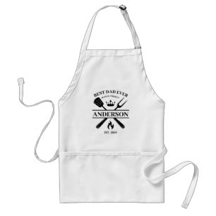 Tablier Barbecue BBQ King Personnalisé Meilleur papa jam