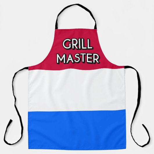 Tablier Barbecue principal Grill (Recto)