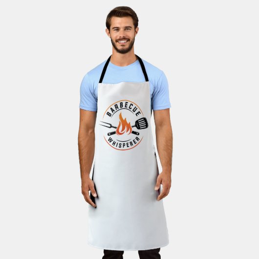 Tablier Barbecue Whisperer (Porté)