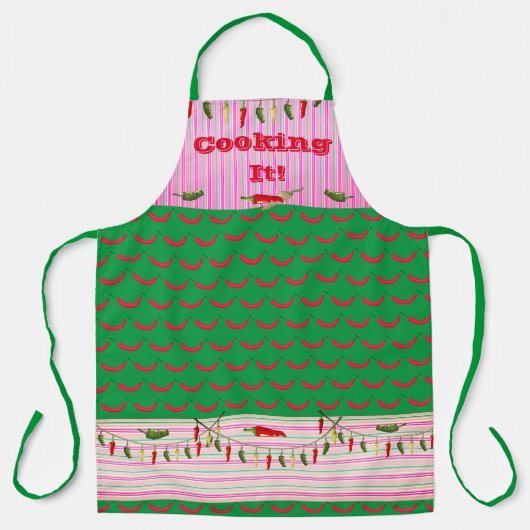 Tablier Barbeque Time Hot Popers Apron (Recto)