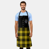 Tablier Barclay Clan Badge & Tartan Kilt (Porté)