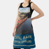 Tablier Barges et bassin du canal, Skipton, Yorkshire (Insitu)