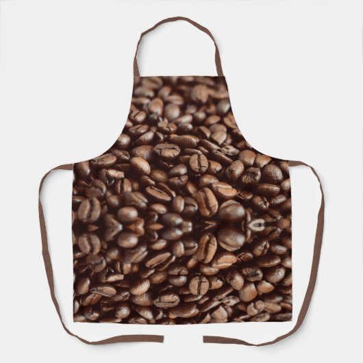 Tablier Barista Coffee Artiste Java Haricots (Recto)