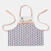 Tablier Barnyard Animaux Enfants Nom Bib Apron (Recto)