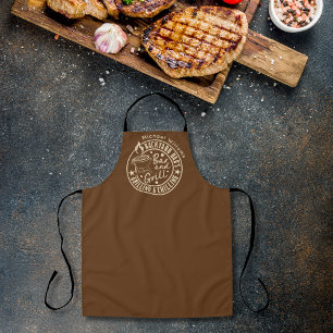 Tablier Barre et grill papa personnalisé