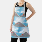 Tablier Barrière rouge et blanche Accès bloqué (Insitu)