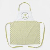 Tablier Bartender Margarita Cocktail Motif Check (Recto)