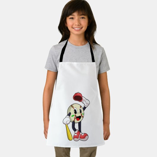 Tablier Base-ball avec base-ball (Insitu)