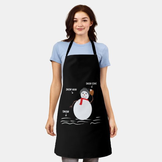 Tablier Base-ball design pour les lovers de base-ball (Porté)