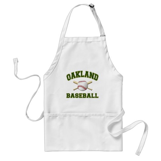TABLIER BASE-BALL D'OAKLAND (Devant)