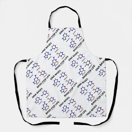 Tablier Base de base d'ADN pour la structure moléculaire d (Recto)