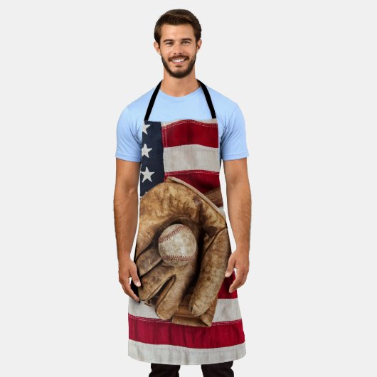 Tablier Baseball vintage (Porté)