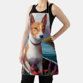 Tablier Basenji Chien sur une pagaie : une aventure Pittor (Insitu)