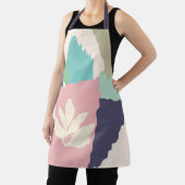 Tablier Basil Abstrait Artistique Blocs de Couleur Moderne (Insitu)