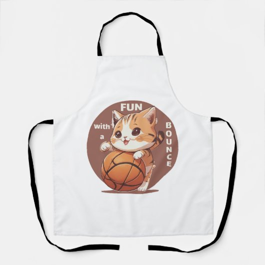 Tablier basket-ball chat (Recto)