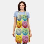 Tablier Basket-ball - Sports Pop Art (Porté)