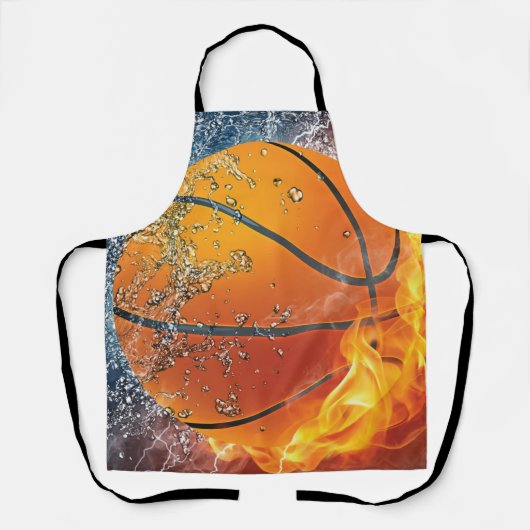 Tablier Basket flamboyant (Recto)