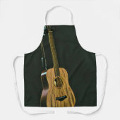 Tablier Basse guitariste cadeau (Recto)